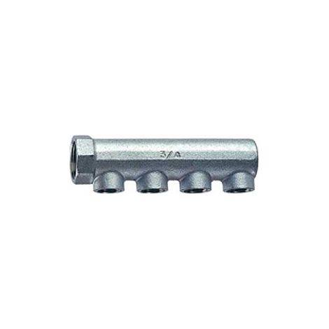 3250 - Collettore femmina cromato INT. 36 mm - Misura 3/4" - 4 derivazioni 3250 34 (1/2)