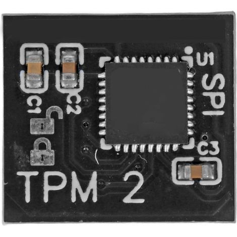 Module TPM 2.0 SPI 12 broches, carte de sécurité de cryptage à distance, accessoire pour GIGA