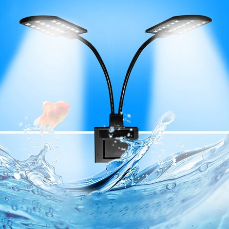 Éclairage LED Aquarium 10W Haute Intensité pour Bocal Poisson, Lampe de Fond d'Eau pour Aquariophilie, Éclairage pour Plantes d'Aquarium - AUTRES