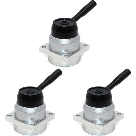 3X 3 Position 4 Voies G1 / 4 Pouces Dia Pneumatique Levier Manuel Valve K34R6-8D Manuelle Directionnelle Valve de Commande MéCanique (1/5)