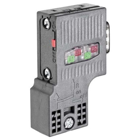 Siemens SIMATIC DP Conector PROFIBUS RS 485, Fast Connect, sin conector PG, 90°, 6ES79720BA520XA0