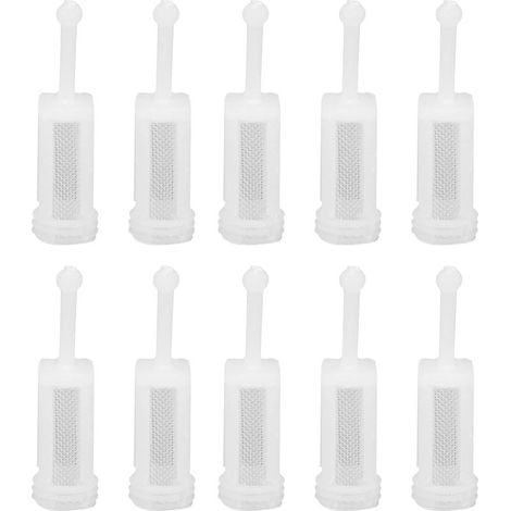 Filtros para pistolas pulverizadoras, 10 unidades, malla fina de nailon, filtro colador para pistolas de pintura de automóviles (1/5)