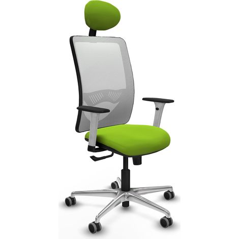 Sedia da ufficio piqueras y crespo Zulema bianco pistacchio comfort (1/2)