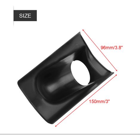 Support de fixation pod sur montant, jauge ronde 52 mm 2 pouces, support simple trou pour tableau de bord, collier de montage en métal (1/5)