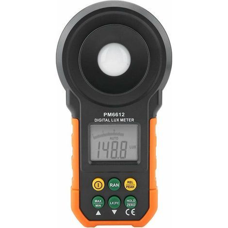 DEBUNS PM6612 Hochpräzises digitales Luxmeter 0-200.000 Lux mit LCD-Anzeige (1/5)