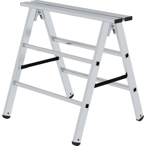 MUNK, Tréteau en aluminium, pliable, charge max 150 kg (1/2)