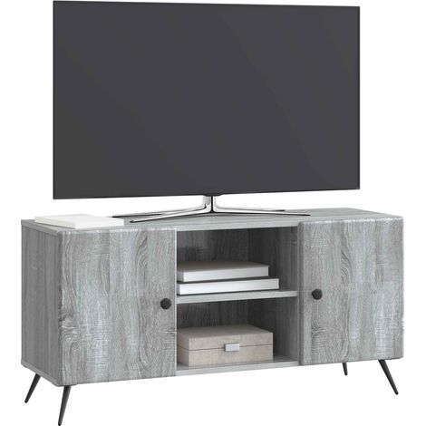 Maison Exclusive - Mobile TV Grigio Sonoma 102 x 34,5 x 50 cm Legno ingegnerizzato
