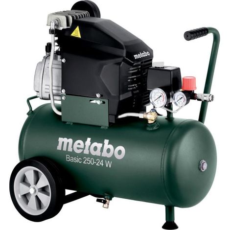 Compressore metabo basic 250-24 of 8 bar 24 litri