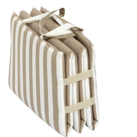 Faltmatratze Dune 180 x 50 beige/weiß (1/3)