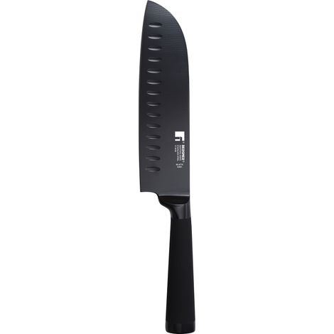 CUCHILLO SANTOKU 17.5CM ACERO INOXIDABLE BLACK BLADE BG (1/5)