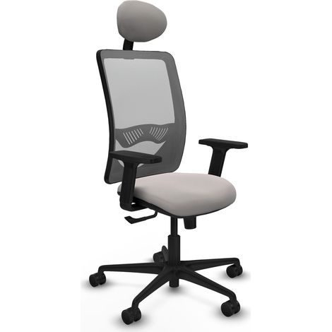 Silla de oficina piqueras y crespo Zulema negro espuma alta densidad (1/2)