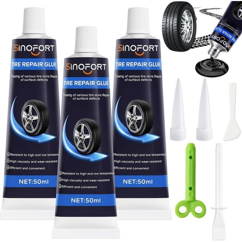 3 x Car Tyre Glue, Vulcanising Tyre Glue, Tyre Wick Glue (1/5)