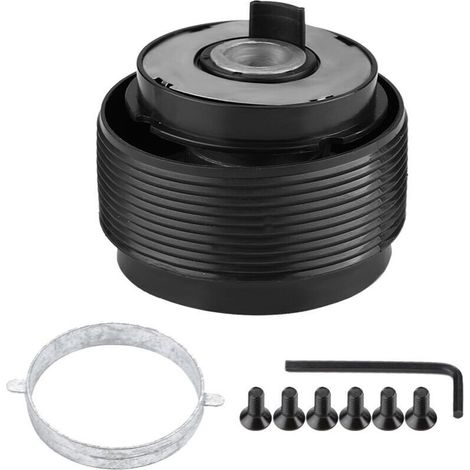 Adaptateur de Moyeu de Volant, Moyeu de Volant avec Accessoires de Montage Accessoires Intérieurs Adaptateur de pour la Plupart des Voitures (1/4)
