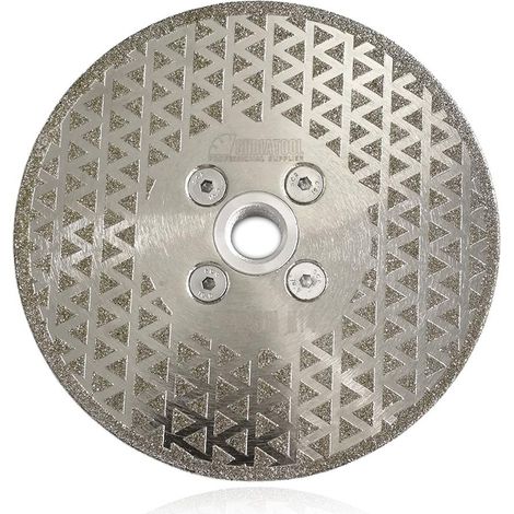 Lama diamantata elettrolitica da 125 mm per il taglio e la molatura di pietre, granito, marmo e piastrelle