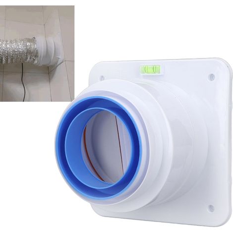Clapet anti-retour des gaz de combustion, dispositif anti-refoulement pour salle de bain, clapet anti-retour pour hotte de cuisine en ABS (1/5)
