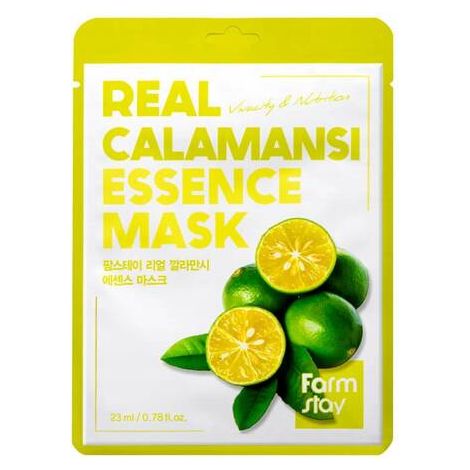 Maschera in tessuto Farmstay Real Essence Mask Calamasi 23ml (1/2)