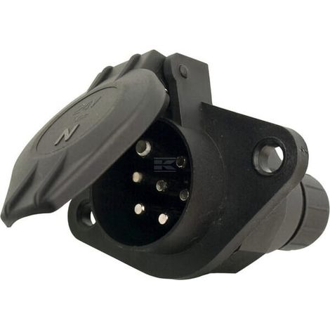 Socket 7-pin Euro plastic ERICH JAEGER 1420282000