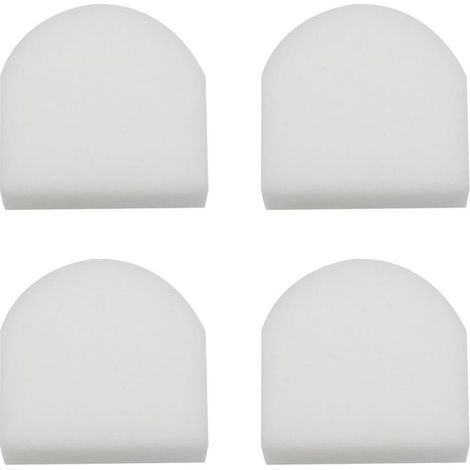 Paquete de 4 filtros de espuma lavables de repuesto compatibles con las aspiradoras Shark WD100, WD101, WD200, WD200C, WD201C y HydroVac Cordless Pro XL 3 en 1. (1/5)