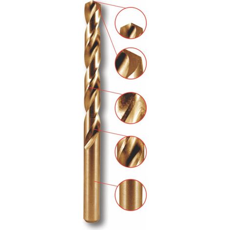 Punta cobalt Dedra wk03570 3.5 mm 70 mm (1/2)