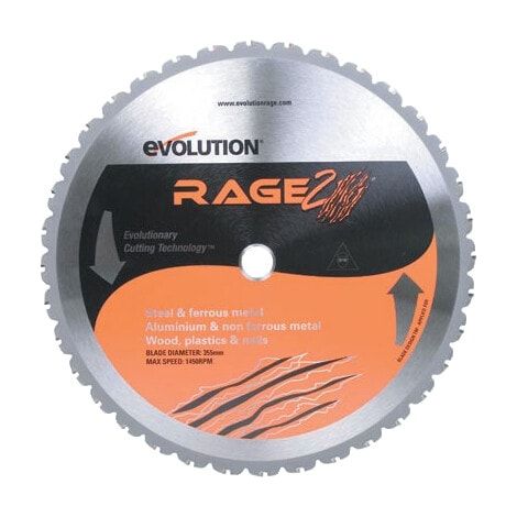 Evolution Multi-Material Chop Saw Blade 355mm x 25.4mm 36T