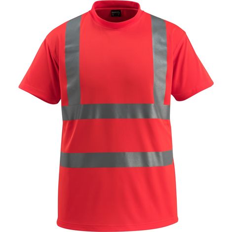 Mascot SAFE LIGHT T-Shirt Townsville Gr. L warnrot (1/4)