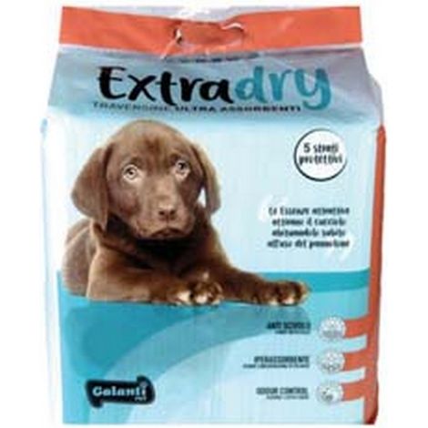 12PZ TRAVERSINE ASSORBENTI PER CANI EXTRADRY PZ.15 - cm.60x90