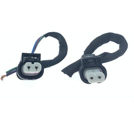 Feux de jour, feux antibrouillard, électrovanne du canister à charbon actif, thermostat ABS, connecteur d'injecteur de carburant compatible avec Porsche, Mercedes-Benz et BMW -- JB2224-4P