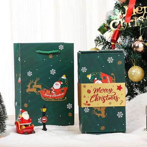 Boîte Surprise De Noël - Boîte À Cadeau Avec Mécanisme Pop-Out - Pour Argent Et Petits Objets - Vert - 6 Pièces (1/5)