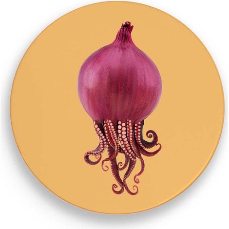 SOTTOPENTOLA IN CERAMICA Ø18CM POLIPO