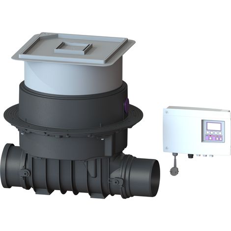 Système anti-refoulement Pumpfix F DN 150, plaque de base, carrelable