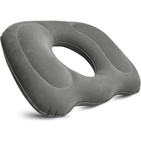 Coussin Orthopédique, Coussin d’Assise Gonflable,Coussin de Siège Orthopédique, Coussin Coccyx pour Chaise de Bureau, pour Douleurs au Coccyx et au Fessier, Hémorroïdes, Grossesse, Coussin Kyste (1/5)
