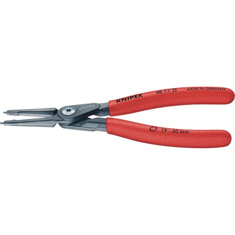 Knipex 180mm Internal Straight Tip Circlip Pliers with 19-60mm Capacity – Model 75079 (1/5)