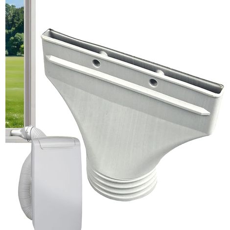 Adaptateur Tuyau Climatiseur Mobile, Raccord Plat Pour Tuyau D’échappement Installation Rapide Et Solide Pour Solutions De Climatisatio (1/5)