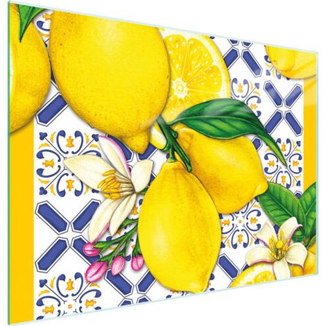 PLANCHE À DÉCOUPER EN VERRE 30x22 CITRONS (1/5)