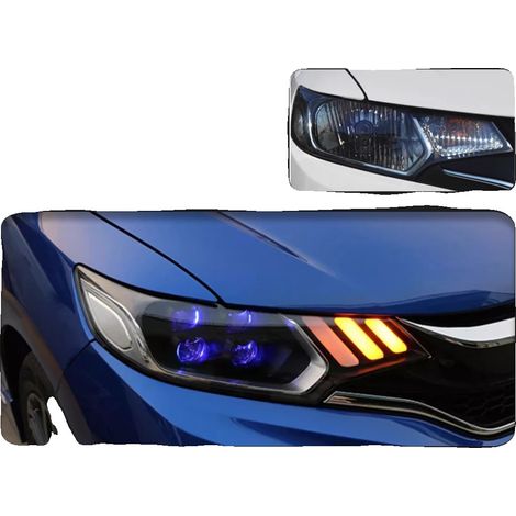 Gruppo faro, compatibile con Honda Jazz Fit, visibilità migliorata, facile installazione, C (1/2)