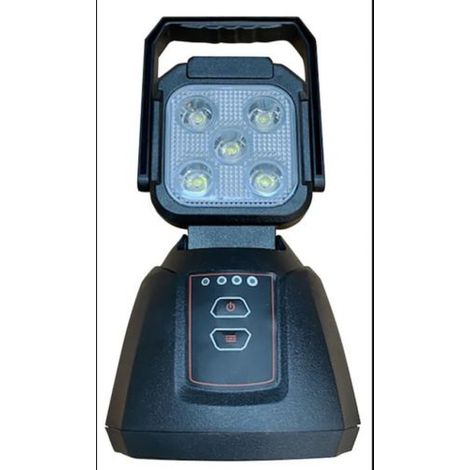 LAMPADA LED MAGNATICA RICARICABILE 15 W IP 65 AUTONOMIA 4-6 H (38334)