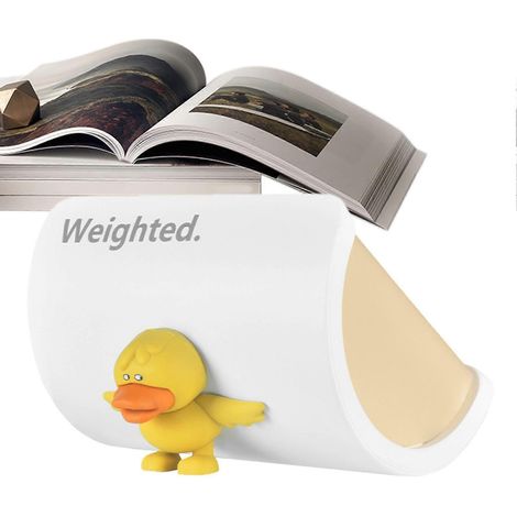 Lampe Canard, Veilleuse Canard Lestée, Lampe de Bureau LED USB 1200 mAh, Décoration de Table de Lit pour Petite Chambre, pour tables, convient aux bureaux (1/5)