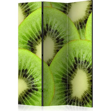 Paravent 3 Volets "Kiwi Slices" 135x172cm (1/2)
