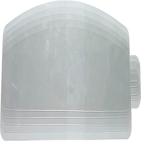 Lunettes Protection Transparentes PVC pour Casque Sablage – 10 Pièces – Système Oxygène Étanche – Épaisseur 0,5 mm (1/5)