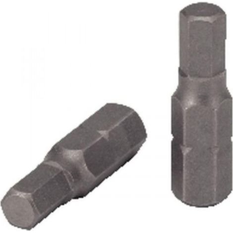 1 - Embout de vissage - Douille hexagonale - Acier trempé - Pour serrage précis - Usage professionnel - Argent - 8 x 30 mm