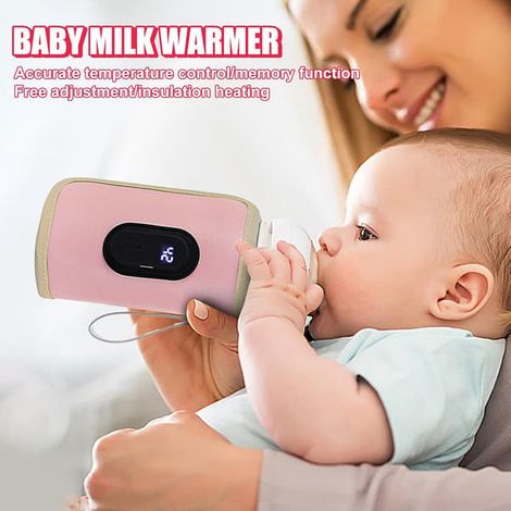Chauffe-biberon pour tous les biberons Électrique avec écran LCD Contrôle précis de la température, fonction mémoire pour lait maternel et lait infantile. (1/5)
