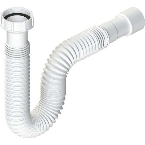 "TUBO COMPRIMIBILE CON GHIERA IN PLASTICA 1""""1/2 Ø32/40 mm"