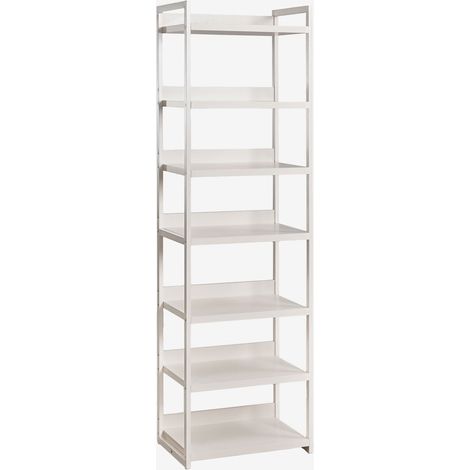 Étagère 60x200 cm en fer Velunis SKLUM Blanc Gardenia