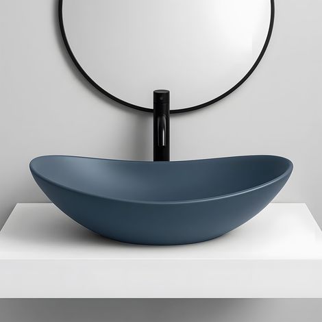 LAVABO DA APPOGGIO REA ROYAL BLUE