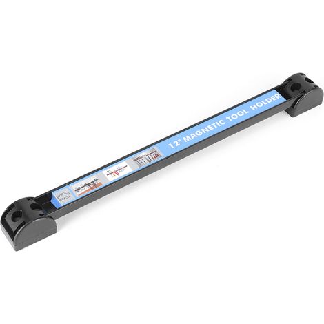 Barre magnétique pour rangement d'outils, organiseur mural avec bande de connexion, 30 cm, atelier garage, support à aimants solide (1/5)