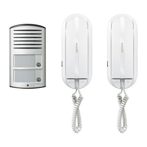 Kit Citofono Audio Bifamiliare 2 Fili Sprint L2 Linea 2000 Bticino 366821