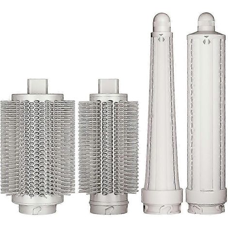 Kit de 4 accessoires pour fer à boucler Shark FlexStyle HD400 : brosse ronde volumisante améliorée et embouts pour cheveux longs. (1/5)