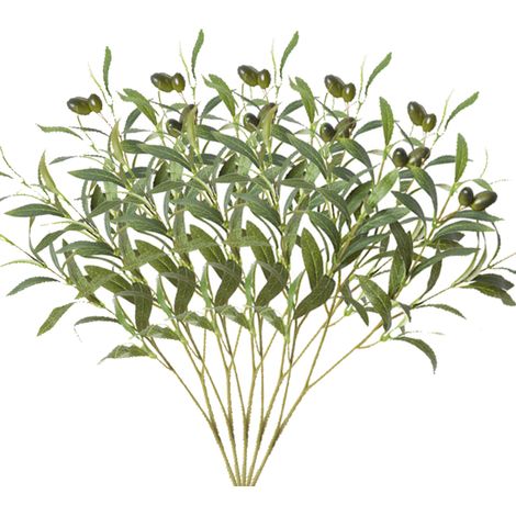 Plante Artificielle - Pot Noir Intégré - Hauteur 30 Cm - Réaliste Sans Entretien - Pour Intérieur Bureau Salon Chambre - 1 Pièce (1/5)