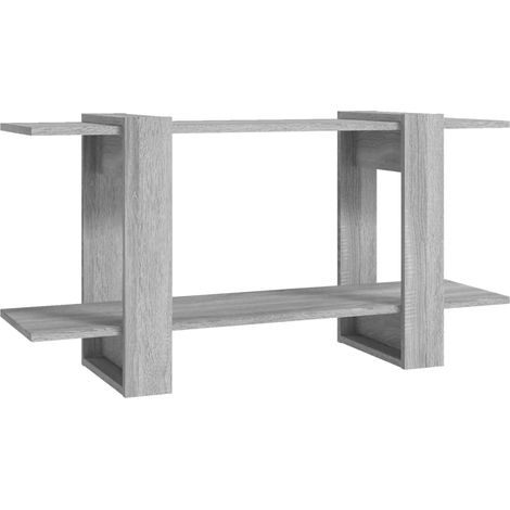 Maison Exclusive - Libreria Grigio Marrone 100x30x51 cm in Legno Multistrato
