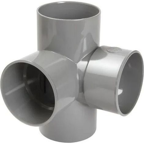 Croix d'angle PVC 87 degré 30 Femelle/Femelle, 75